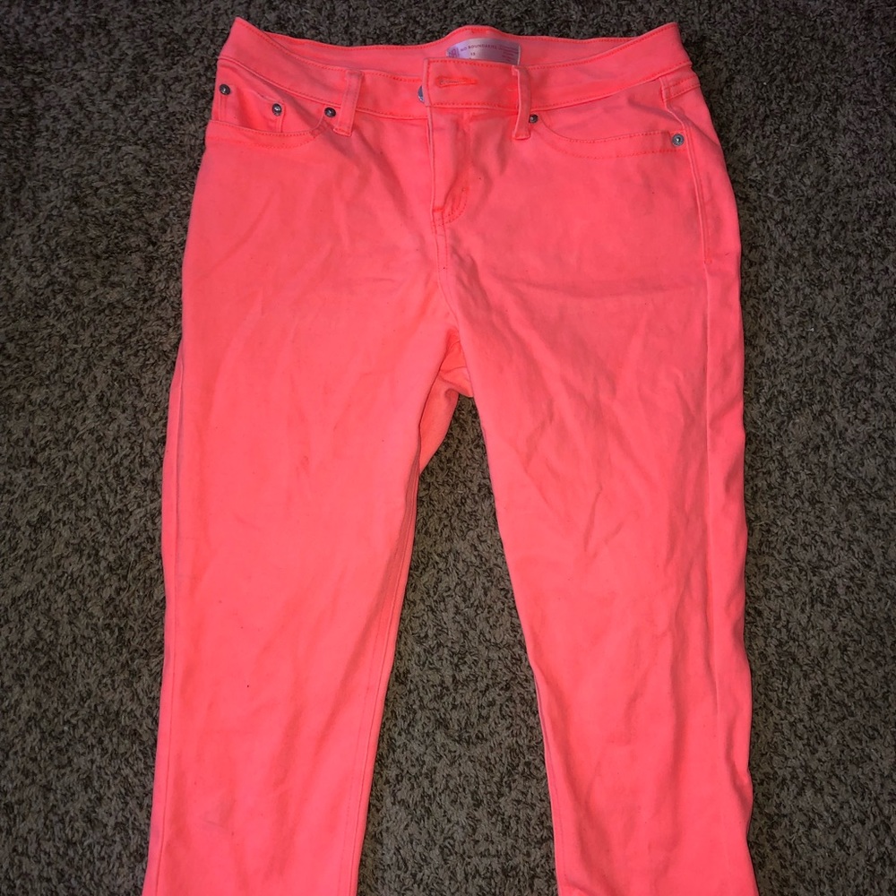 Collar pink capris